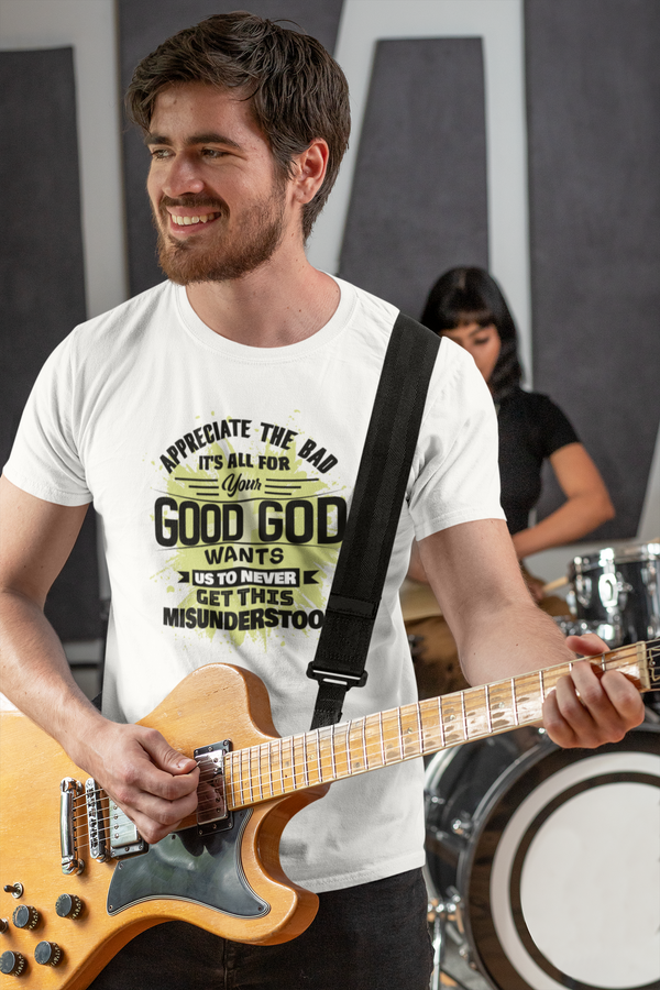 GOOD GOD - Heavyweight Unisex Crewneck T-shirt